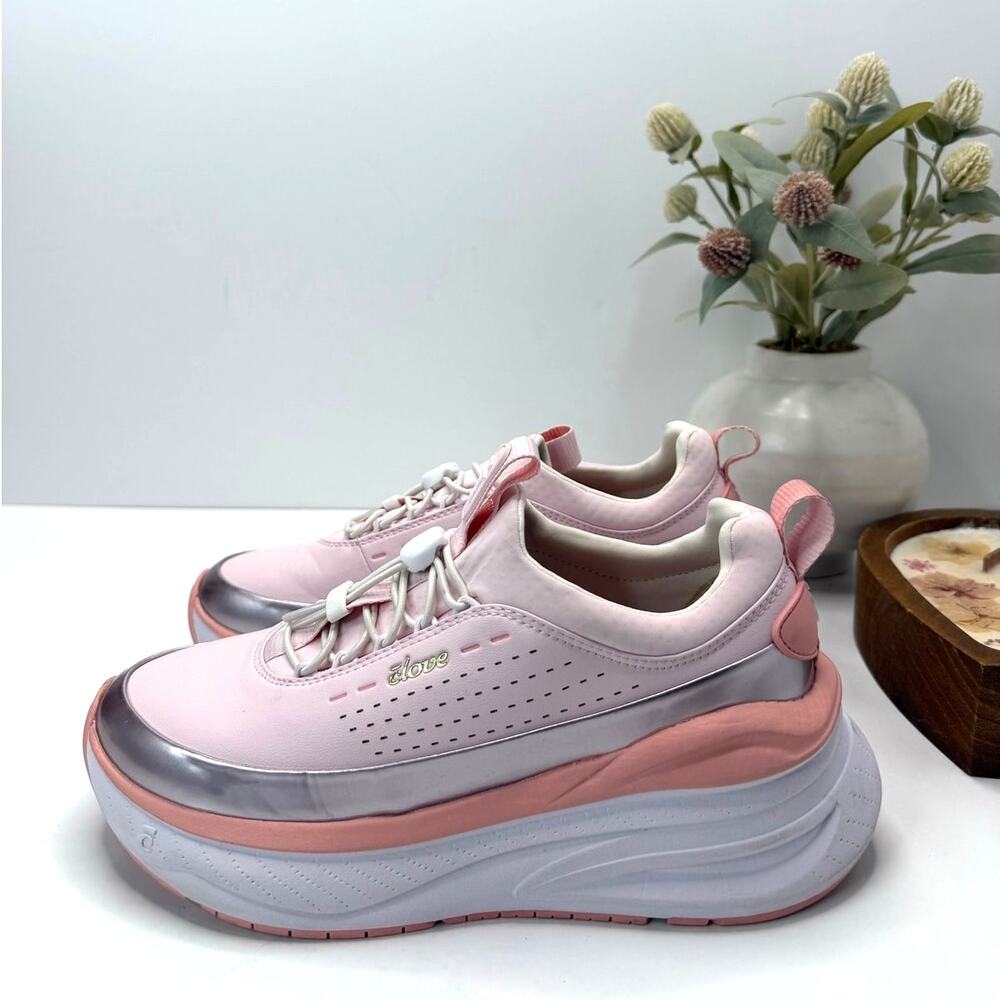 Clove Forte 2 Nursing Sneaker Healthcare Pink/Metallic/Blush Women 6.5